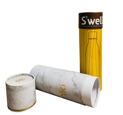 150GSM Round Paper Tube Packaging Litho 4C Cardboard Tube Containers